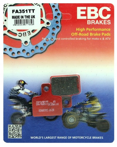 Pastiglie ebc carbon fa351tt - pastiglie,