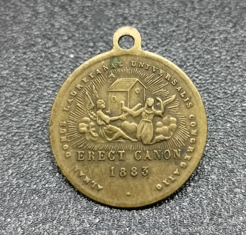Medaglia erezione canonica - medaglia,