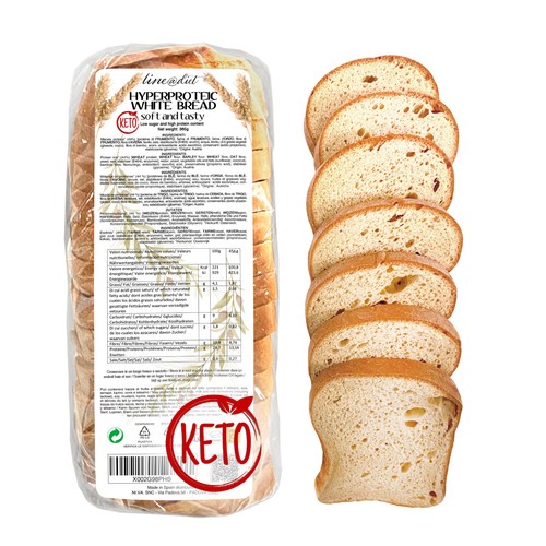 Pane keto bianco bauletto - pane,