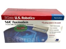 MODEM FAX VINTAGE US ROBOTICS 56K MODELLO 5686 - NUOVO SIGILLATO