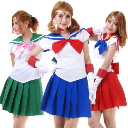Sailor moon uniforme cosplay - sailor,