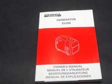 HONDA GENERATORE EU20I MANUALE