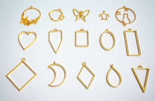 2pz ciondoli charms open back