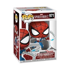 POP Games Spider Man 2 Peter Parker Suit Spider man 2 Video Game Figura in