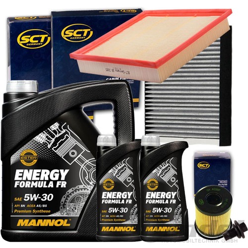 Kit tagliando olio mannol - kit,