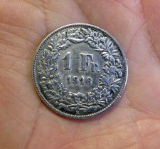 1 FRANCO SVIZZERO ARGENTO - 1916 - HELVETIA -