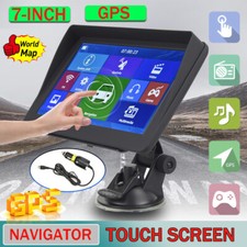 Navigatore GPS 7" Navigatore Auto Touch Screen FM Auto Camion Truck 3D 8GB Mappe EU