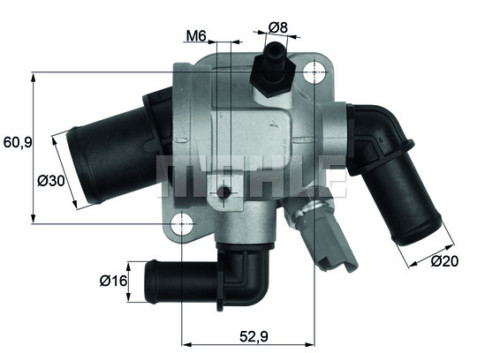 Termostato refrigerante fiat - termostato,