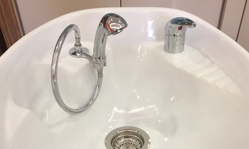 Miscelatore cromato per