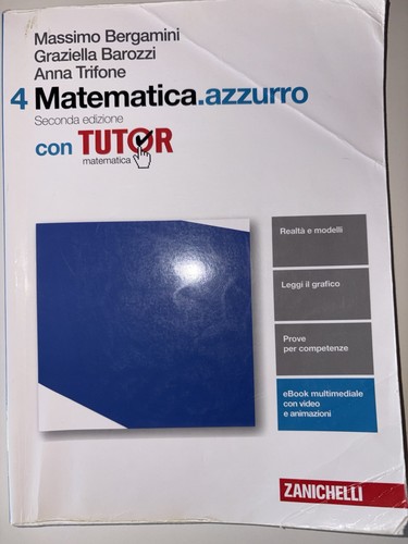 Matematica azzurro volume - matematica,