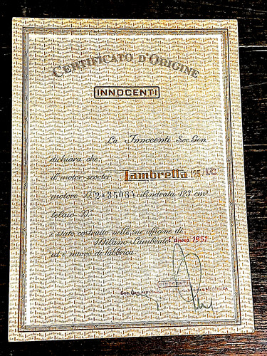 Lambretta 125 innocenti - lc,