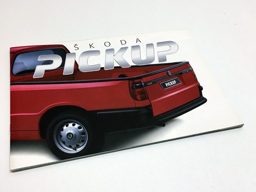 Brochure pickup skoda 1997 - brochure,
