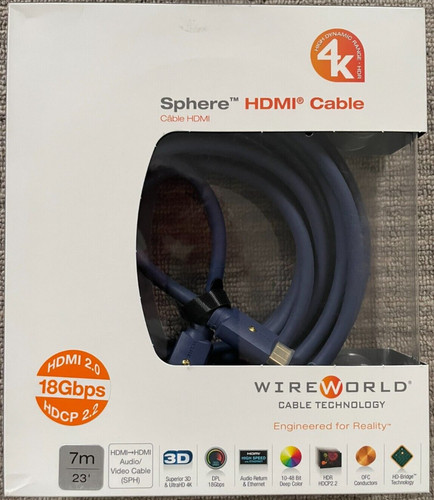 Wireworld sfera hdmi uhd 18 - sfera,