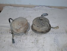 COPPIA CALOTTA/SEDE FARI ANTERIORI AUTOBIANCHI A112 [292]