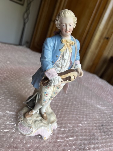 Antica statuina porcellana - antica,