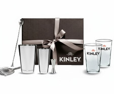Kit cocktail Kinley completo shaker bicchieri set bartender regalo box originale