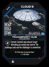 Cloud Nine, Transport Hub - FOIL - Betrayal - Battlestar Galactica CCG