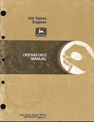Manuale operatori motori john - operatori,