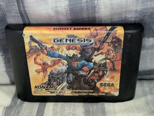 Sega genesis sunset riders - sega,