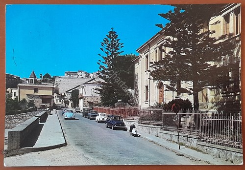 Cartolina caulonia via - caulonia,