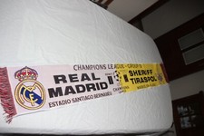 Sciarpa UEFA CHAMPIONS LEAGUE 2021/22 REAL MADRID (1) Vs SHERIFF TIRASPOL (2)