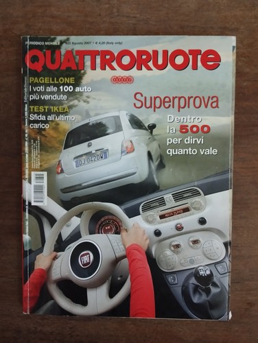 2007 quattroruote agosto - 2007, 08