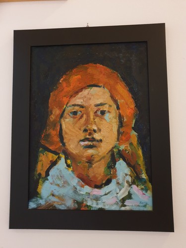 Elton kore dipinto olio su - ad,