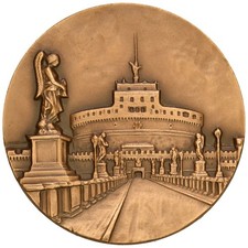 Medaglia del 1984, Castel Sant'Angelo, Mausoleo di Adriano Imperatore, Roma
