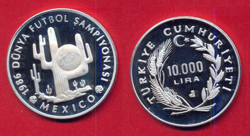 Moneta turchia 000 lire - moneta,