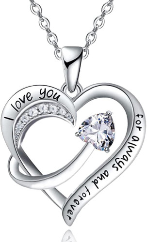 Collana con ciondolo cuore - con,