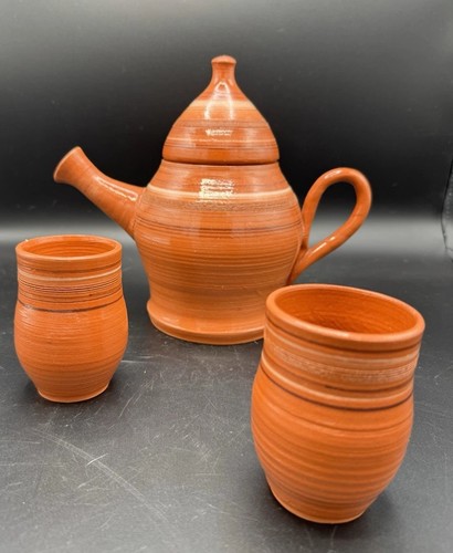 Set teiera terracotta - set, in