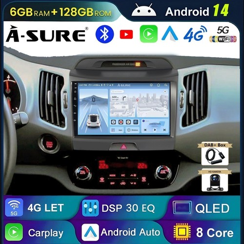 Autoradio dab kam 128g - kam, 6+128g