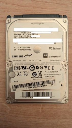 Seagate hdd tb - da, 1