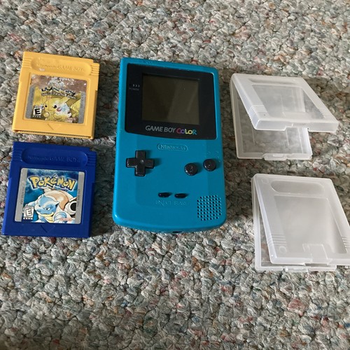 Nintendo gameboy color teal - gameboy,