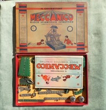 Il Costruttore Meccanico gioco scientifico istruttivo anni 50