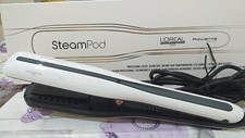 Piastra a vapore per  capelli STEAMPOD 3.0 di L'Oreal - Bianca - NUOVA