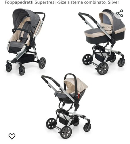 Trio passeggino foppapedretti - passeggino,