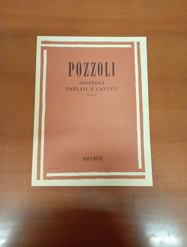 Pozzoli solfeggi parlati - pozzoli, e