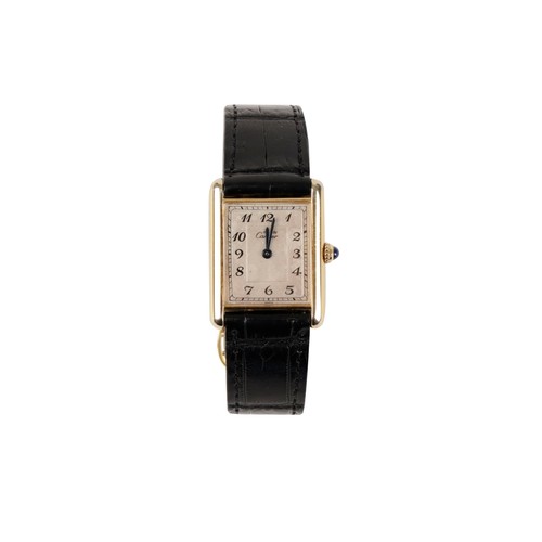 Cartier montre tank large - montre,