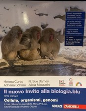nuovo invito biologia.blu-cellule,organismi,genomi- 9788808422347-zanichelli 