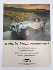 Clipping Ritaglio Pubblicità Adv. 1990 KALLISTA PANTHER Facile Innamorarsi