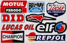 Kit Adesivi Motul Ferodo Champion Repsol Elf Alpinestar Energy Red Bull Honda 46