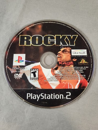 Rocky ps2 loose authentic - rocky,, authentic!