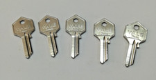 Set 5 chiavi piatte grezze