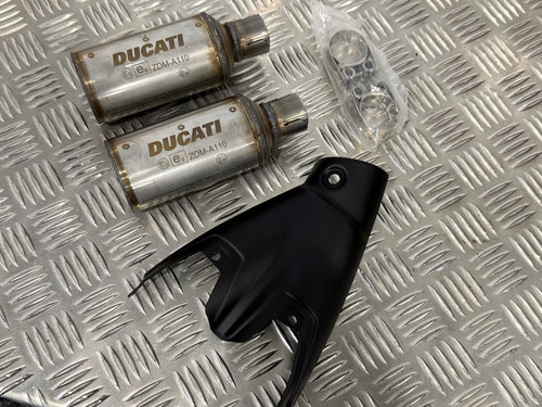 Deflettori scarico ducati 800 - deflettori,
