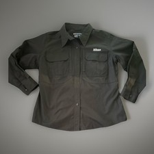 Camicia da lavoro Nikon nera