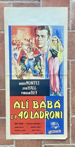 Locandina alì babà 40 - alì, e