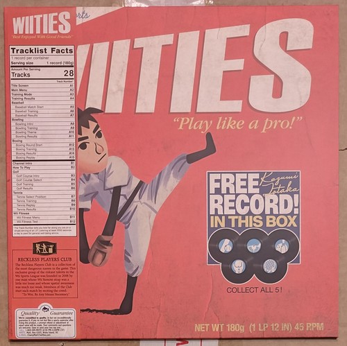 Wii sports wiities blue vinyl - wii,