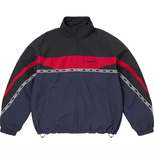 Giacca supreme logo taping - giacca,