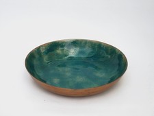 VASSOIO SMALTO VERDE ACQUA GIO